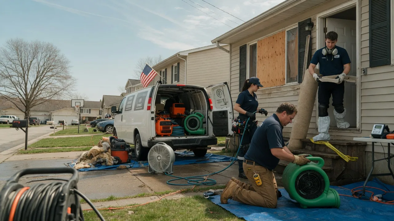 Water Damage Restoration in Lake Dallas, TX near me